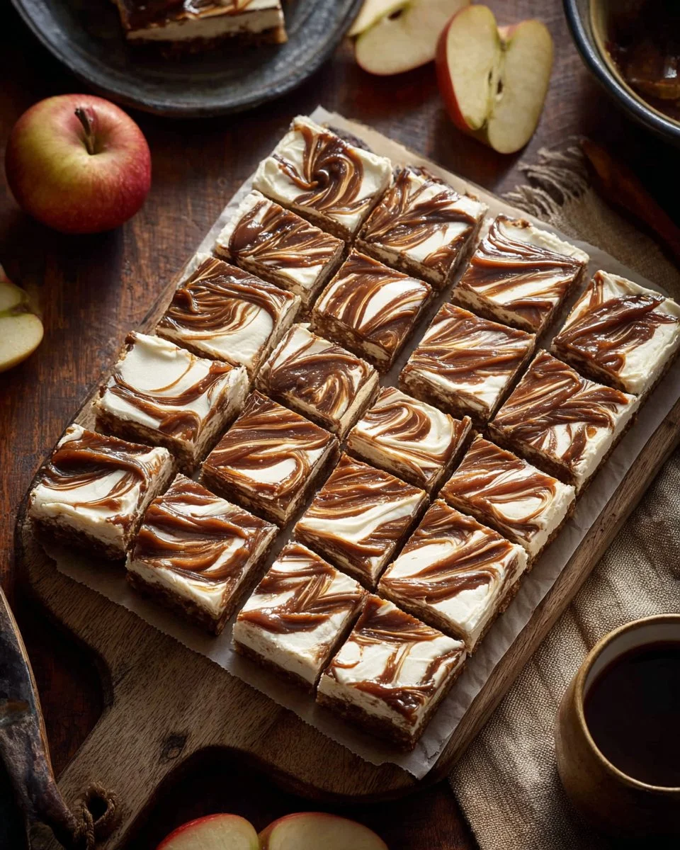 Apple Butter Cheesecake Bars