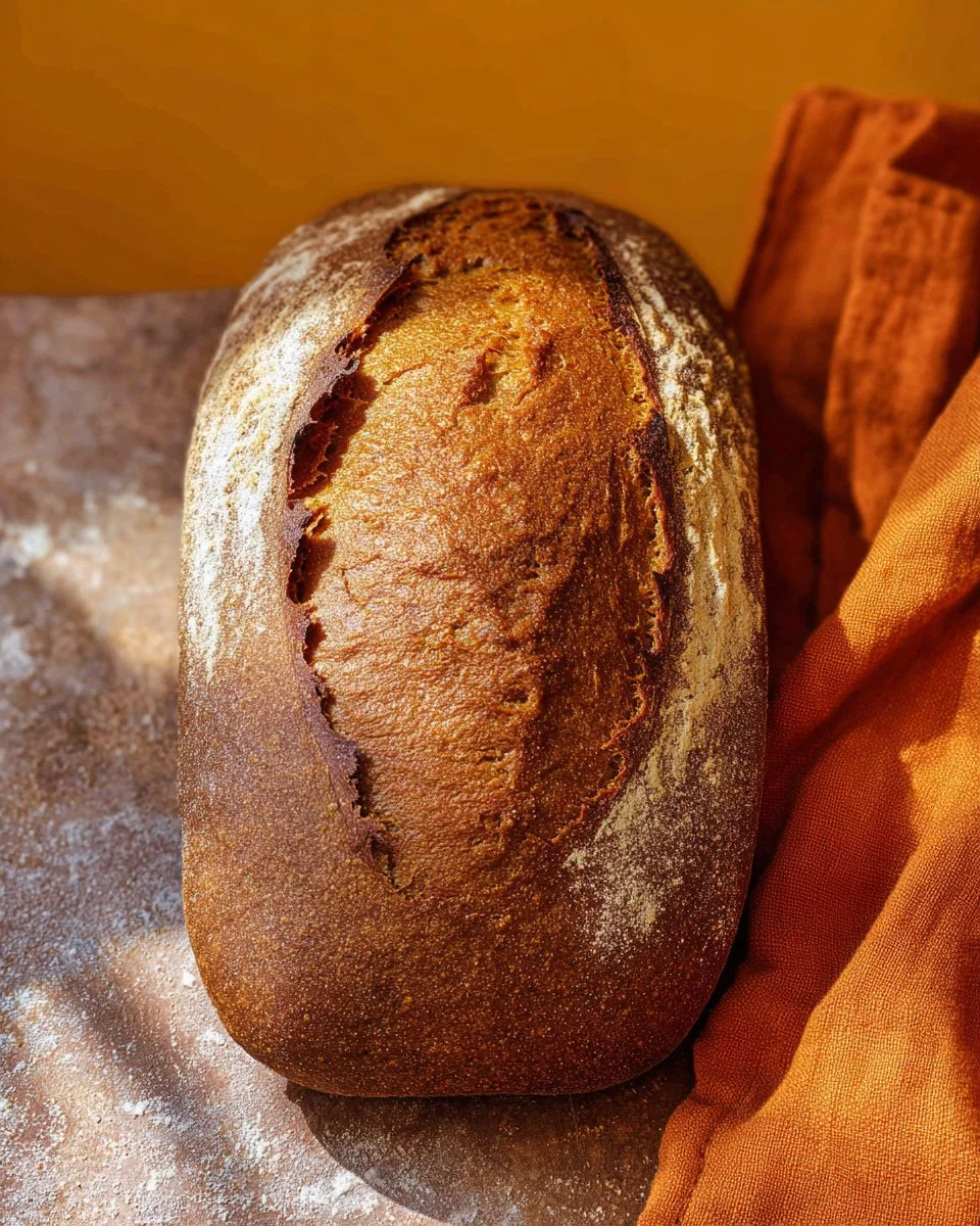 Delicious slices of best ever pumpkin bread with spices and nuts