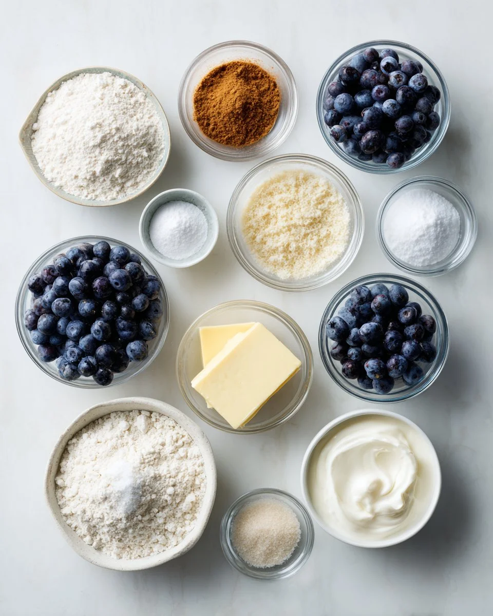 Blueberry Biscuits with Cinnamon Sugar