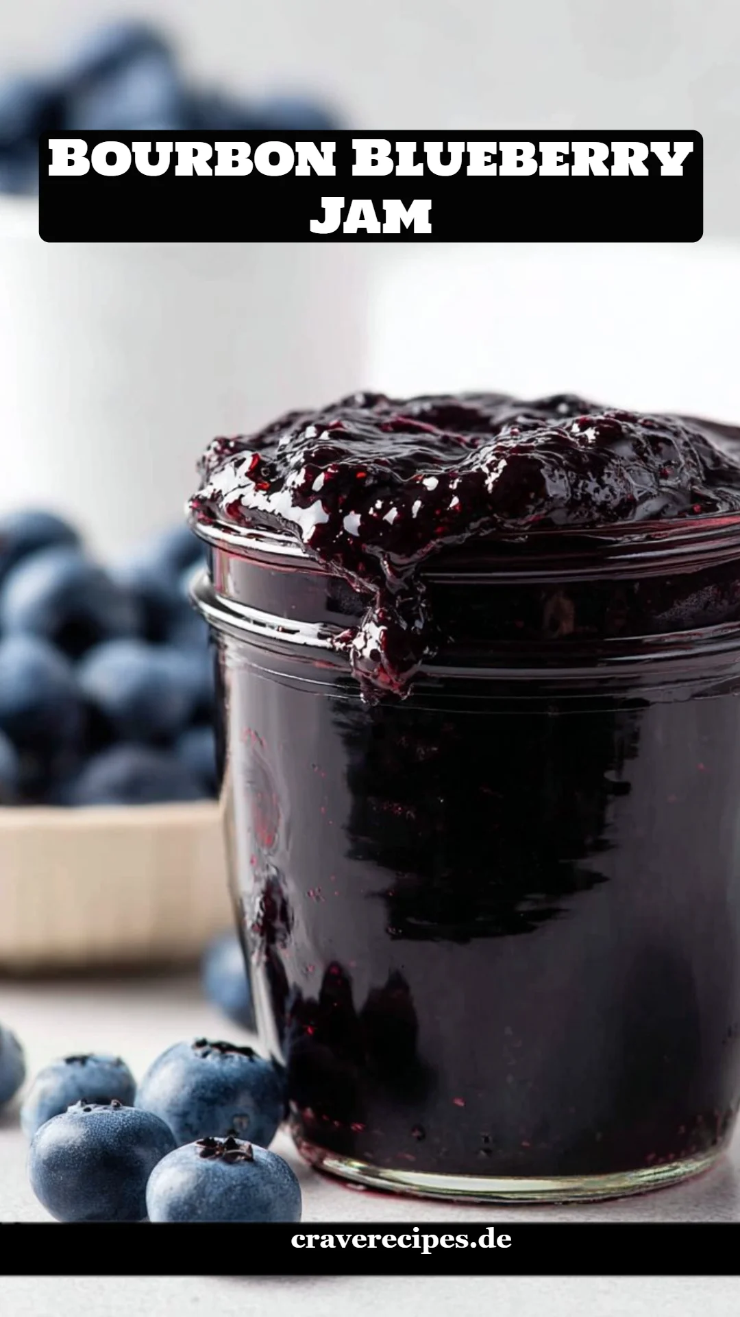 Bourbon Blueberry Jam
