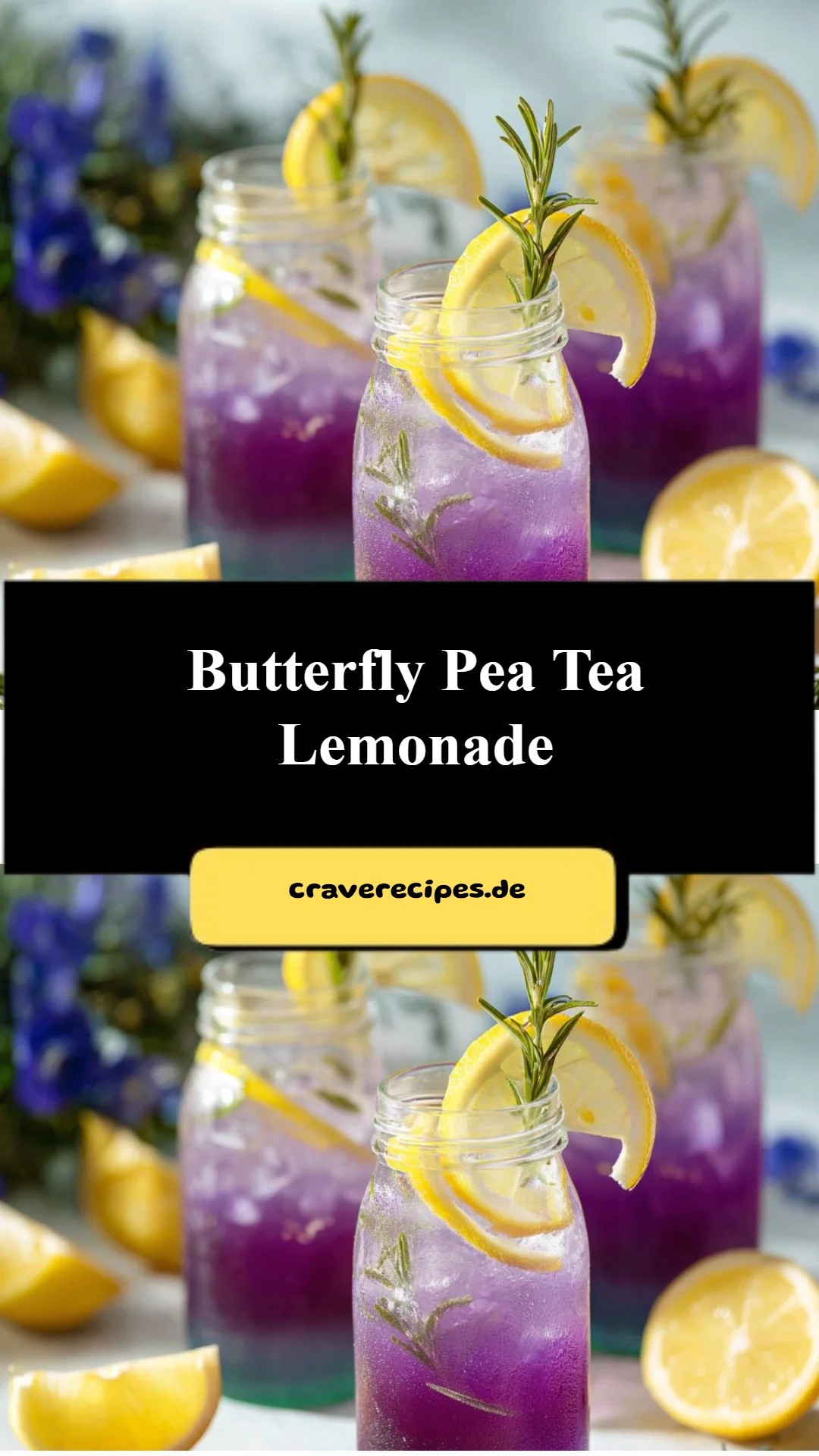 Butterfly Pea Tea Lemonade