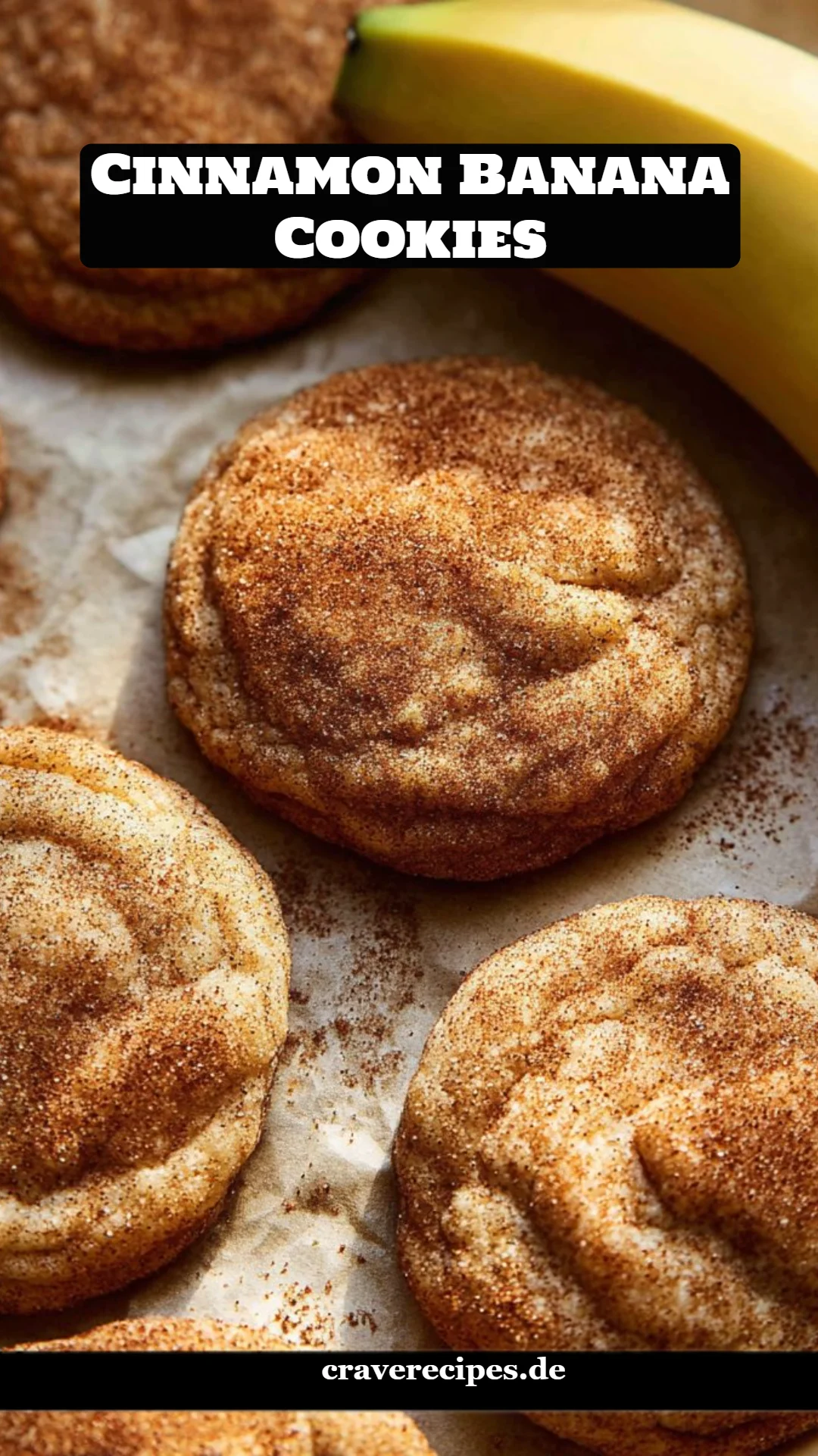 Cinnamon Banana Cookies
