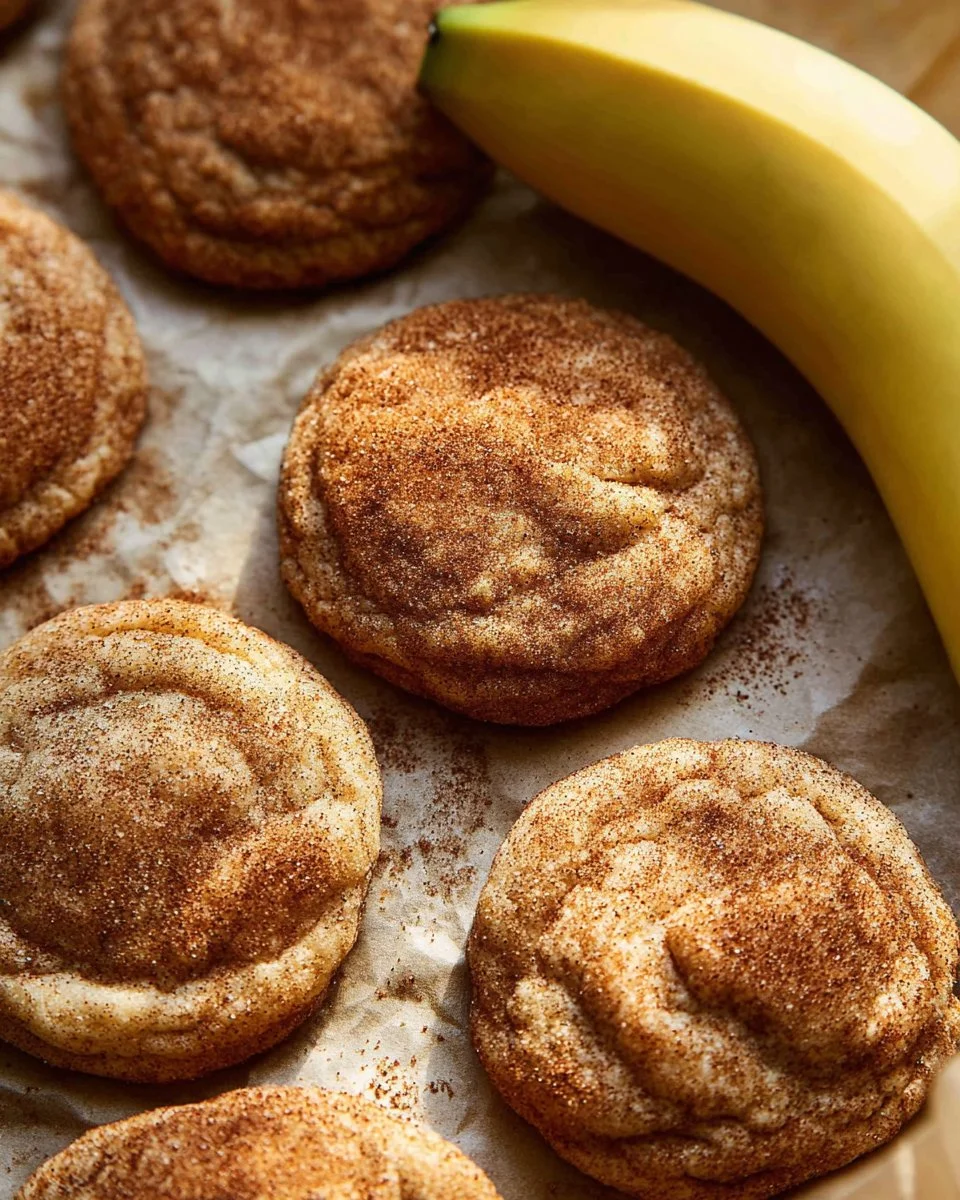 Cinnamon Banana Cookies