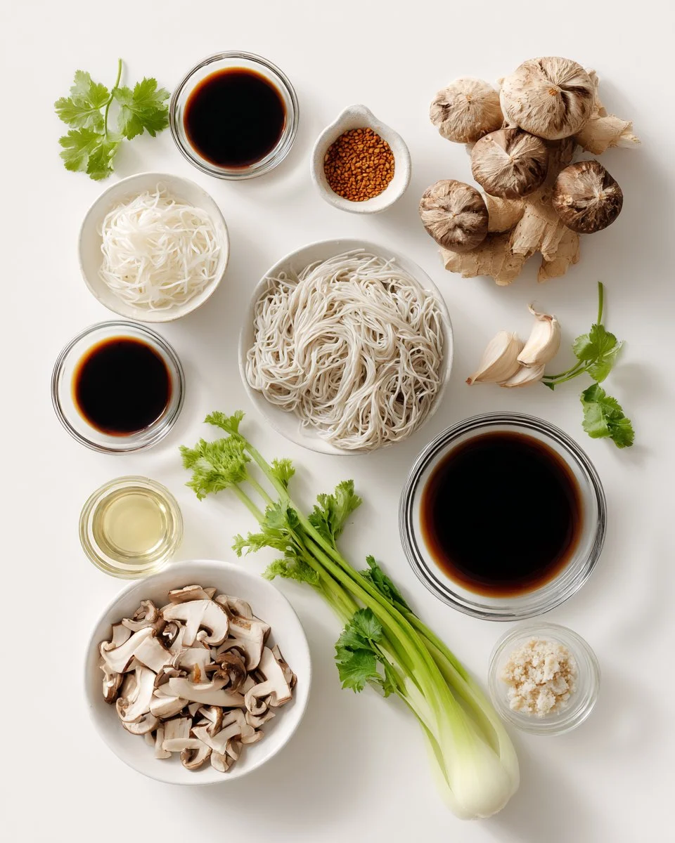 Claypot Glass Noodles (Vegan) - Pak Ob Woonsen