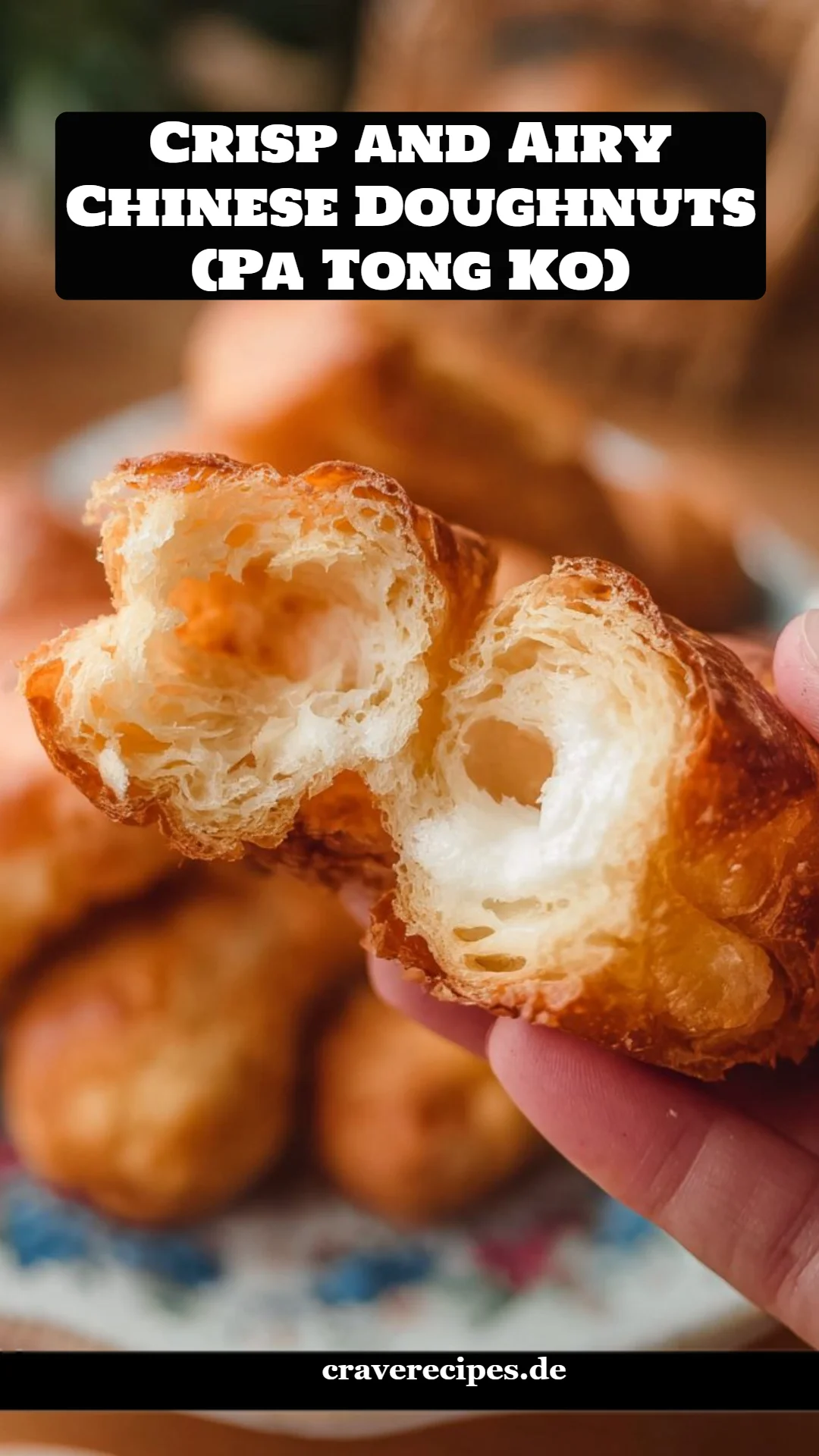 Crisp and Airy Chinese Doughnuts (Pa Tong Ko)