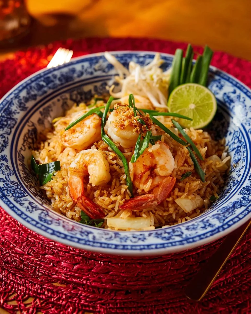 Crispy Pad Thai noodles made with two simple ingredients.