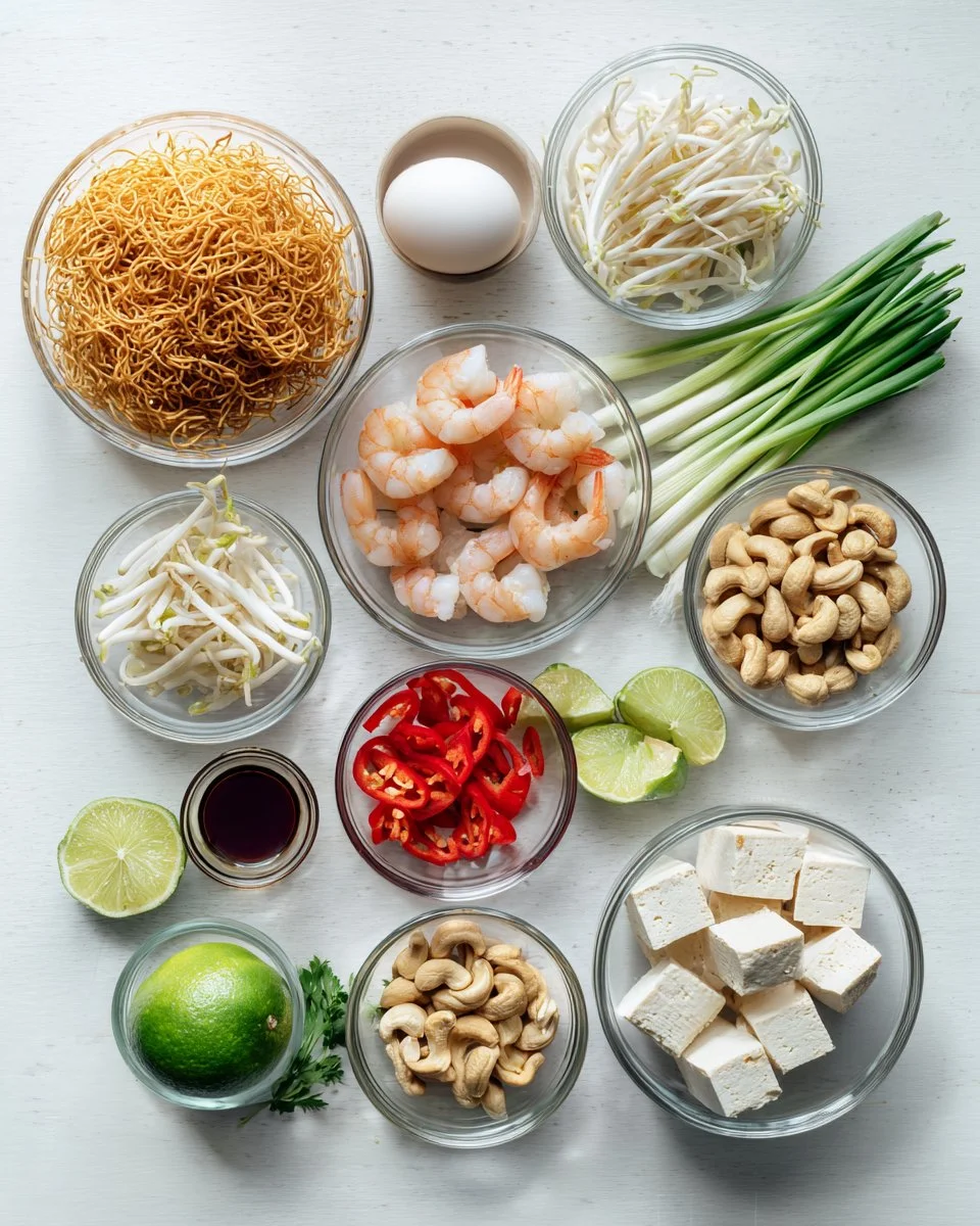 Crispy Pad Thai Noodles with Two Ingredients