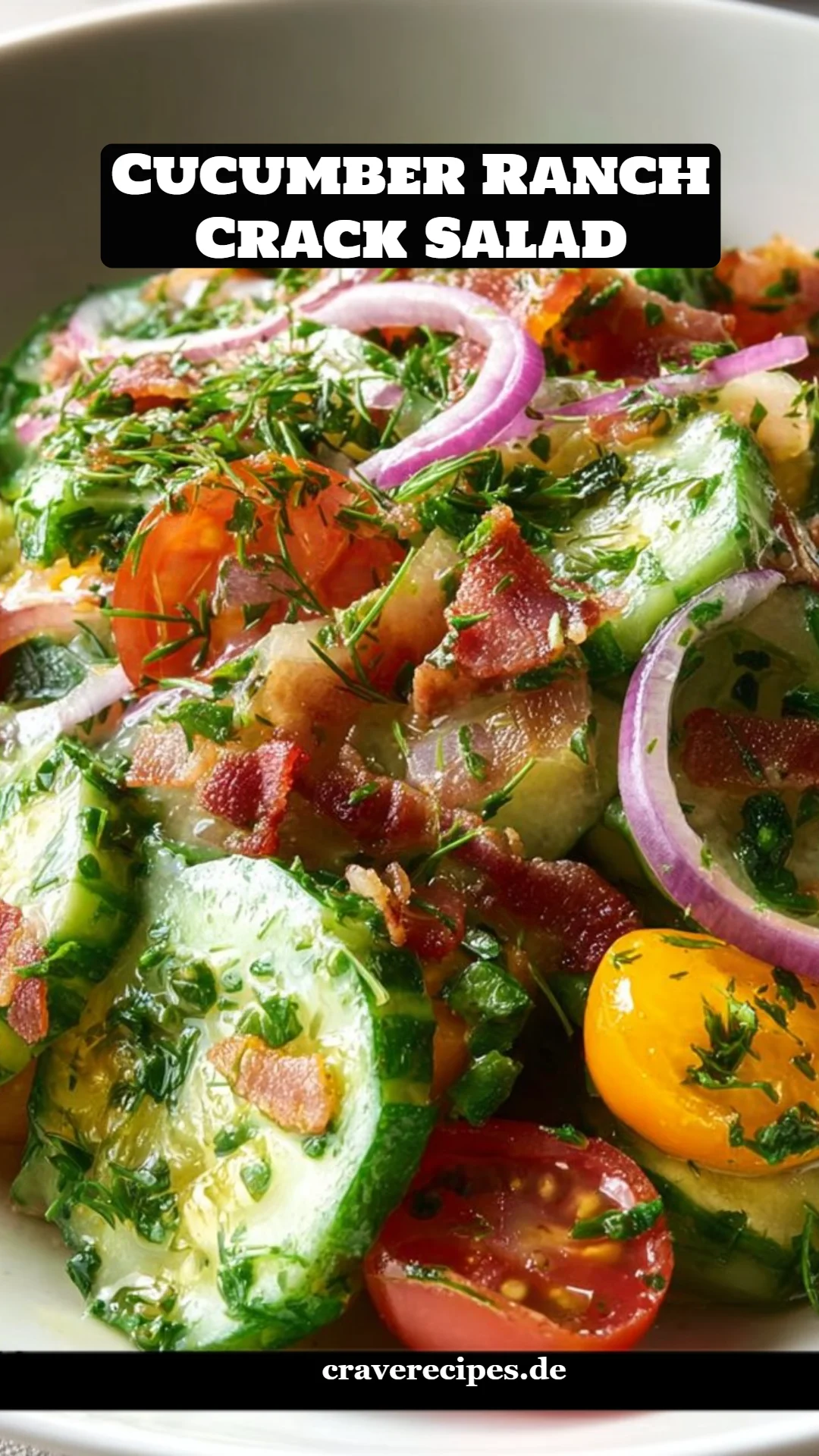Cucumber Ranch Crack Salad