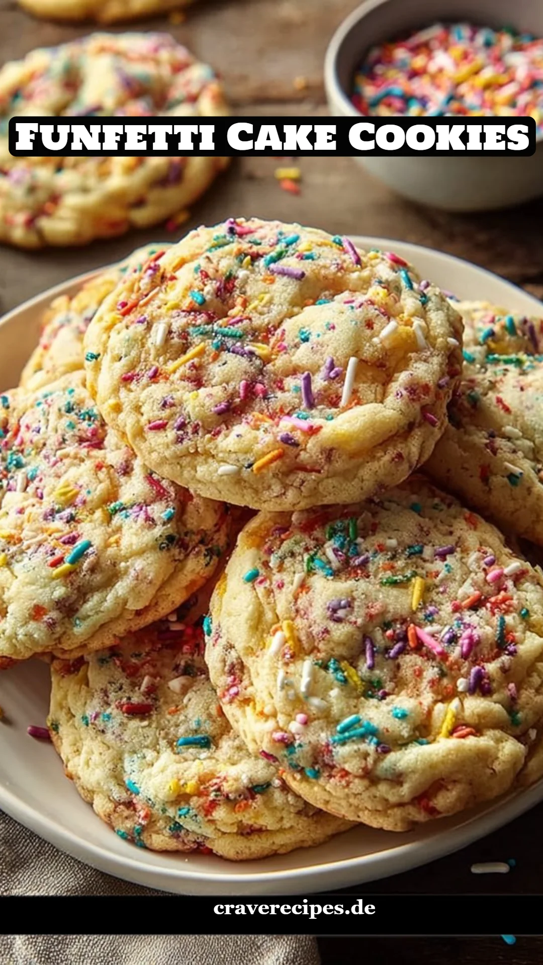 Funfetti Cake Cookies
