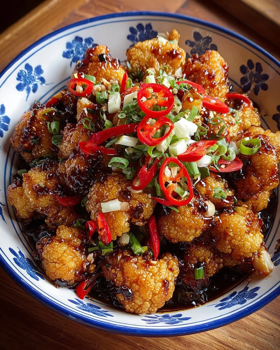 General Tso’s Cauliflower Bowls