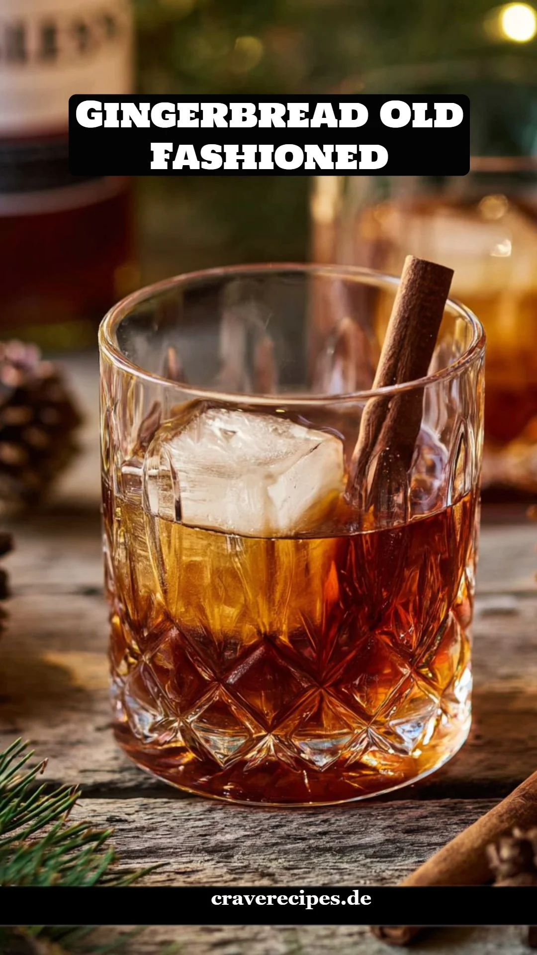 Gingerbread Old Fashioned