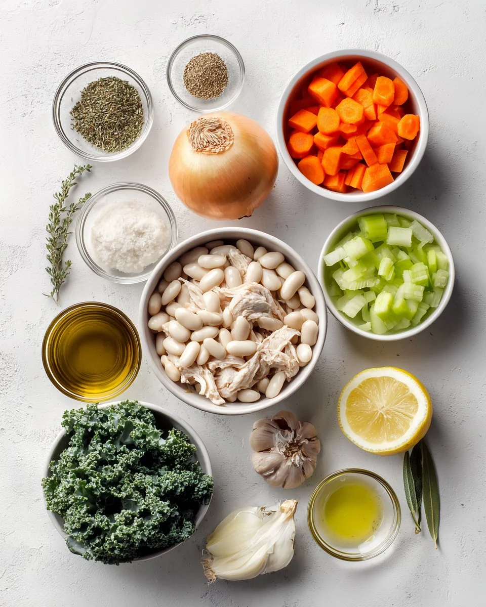 High Protein White Bean Soup