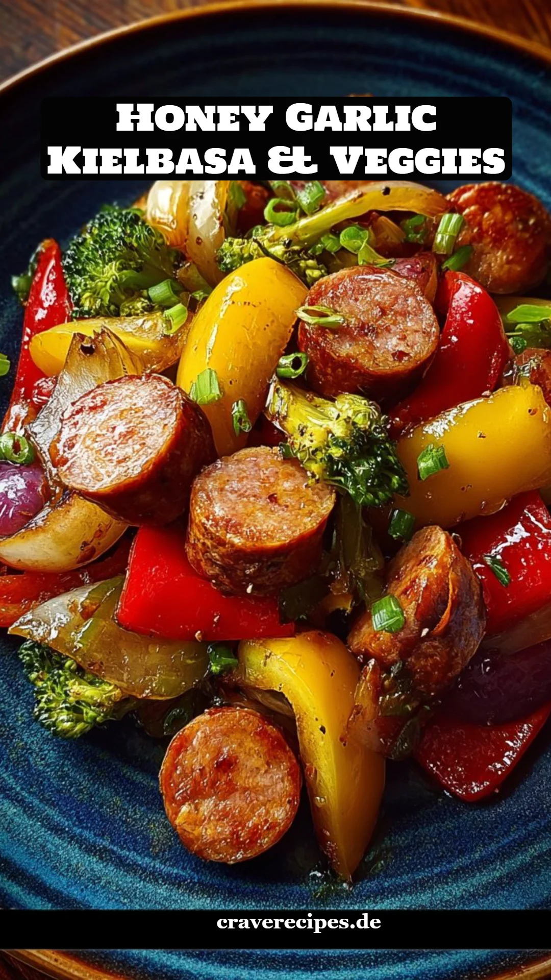 Honey Garlic Kielbasa & Veggies