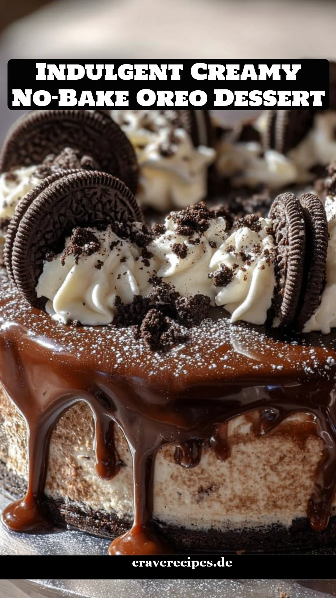 Indulgent Creamy No-Bake Oreo Dessert