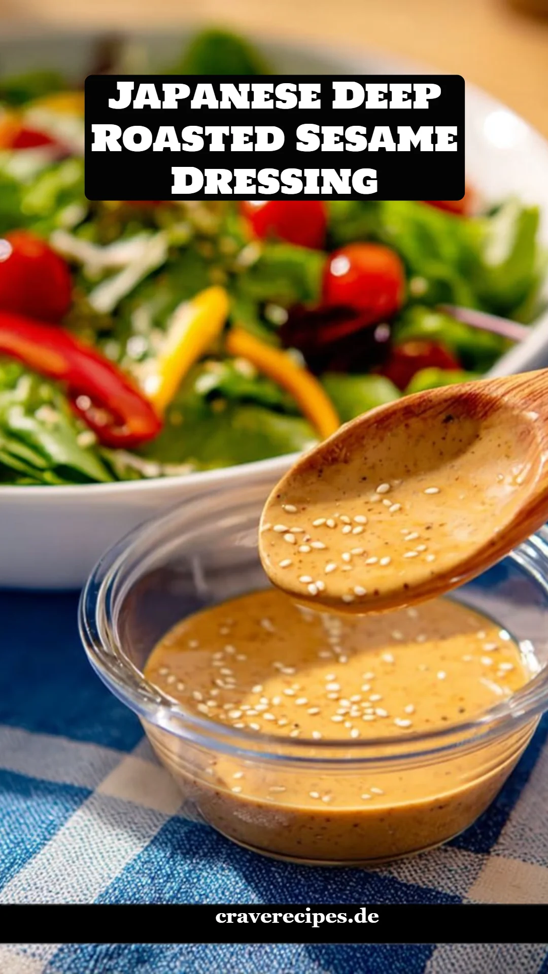 Japanese Deep Roasted Sesame Dressing