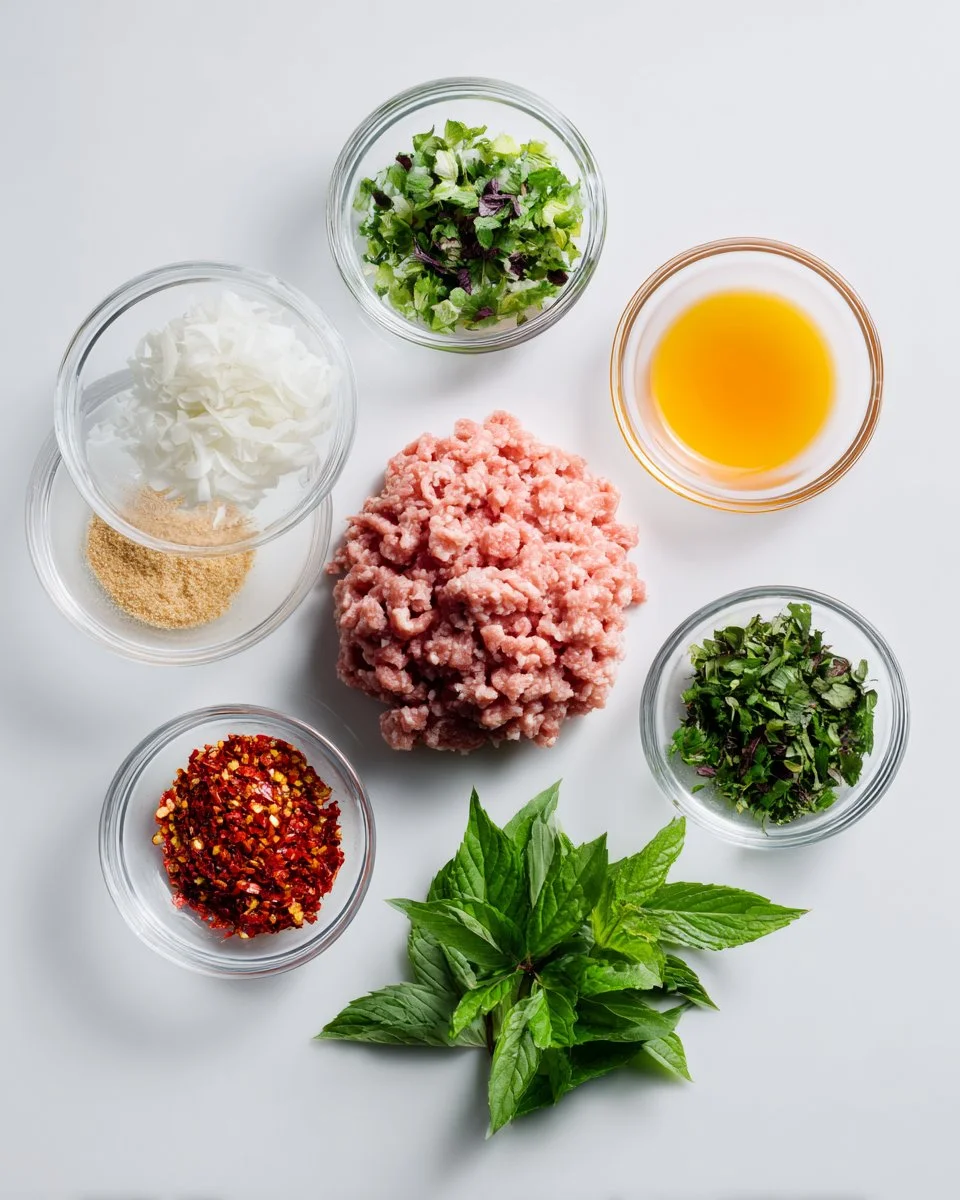 Laab Moo | Thai Isan-Style Ground Pork Salad