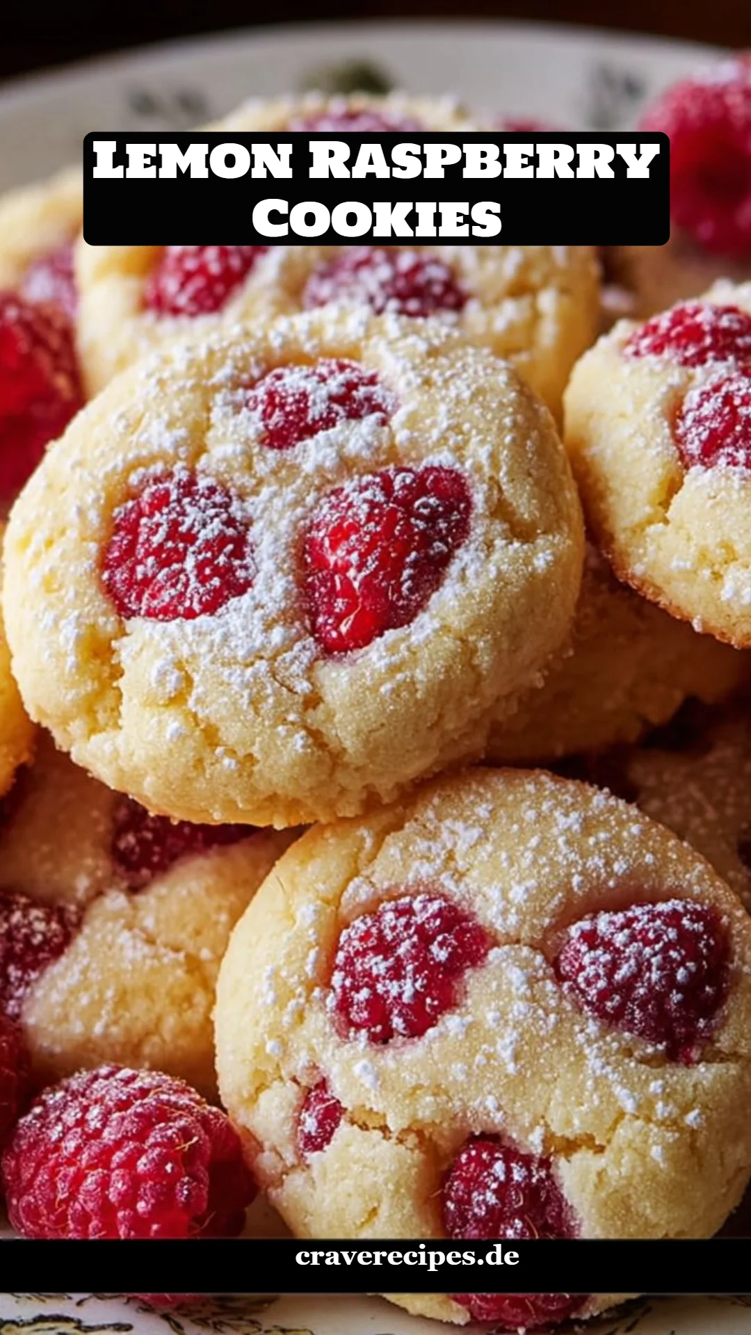 Lemon Raspberry Cookies