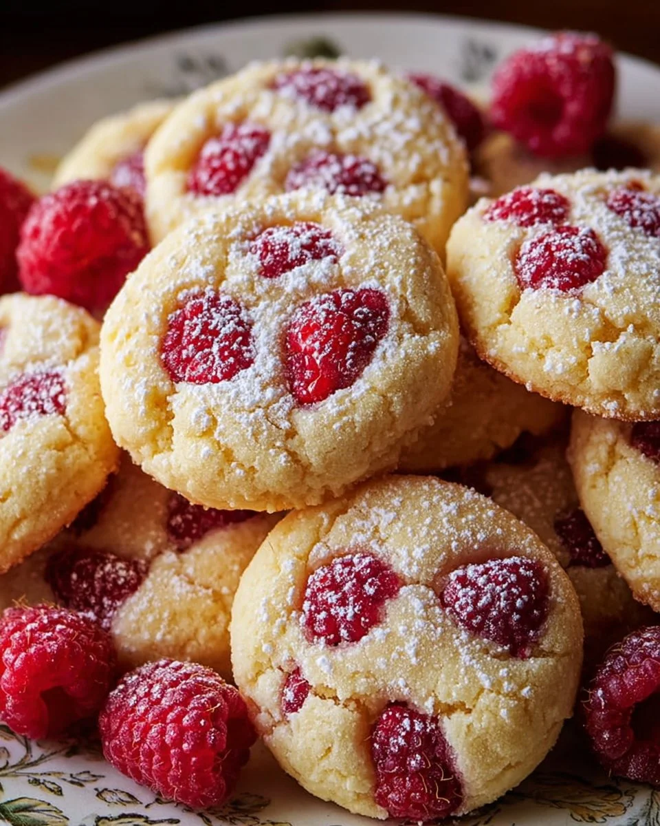 Lemon Raspberry Cookies
