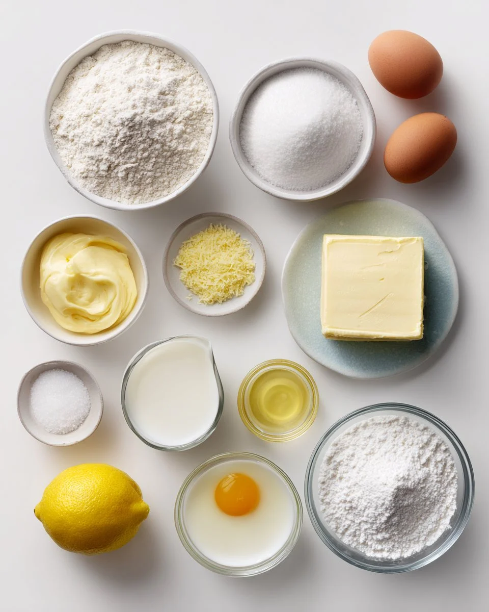 Light and Fluffy Lemon Cupcakes