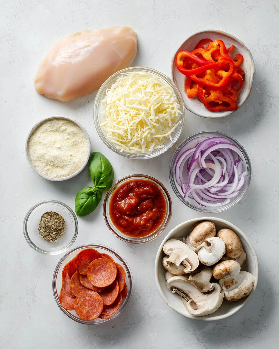 Low Carb Chicken Crust Pizza