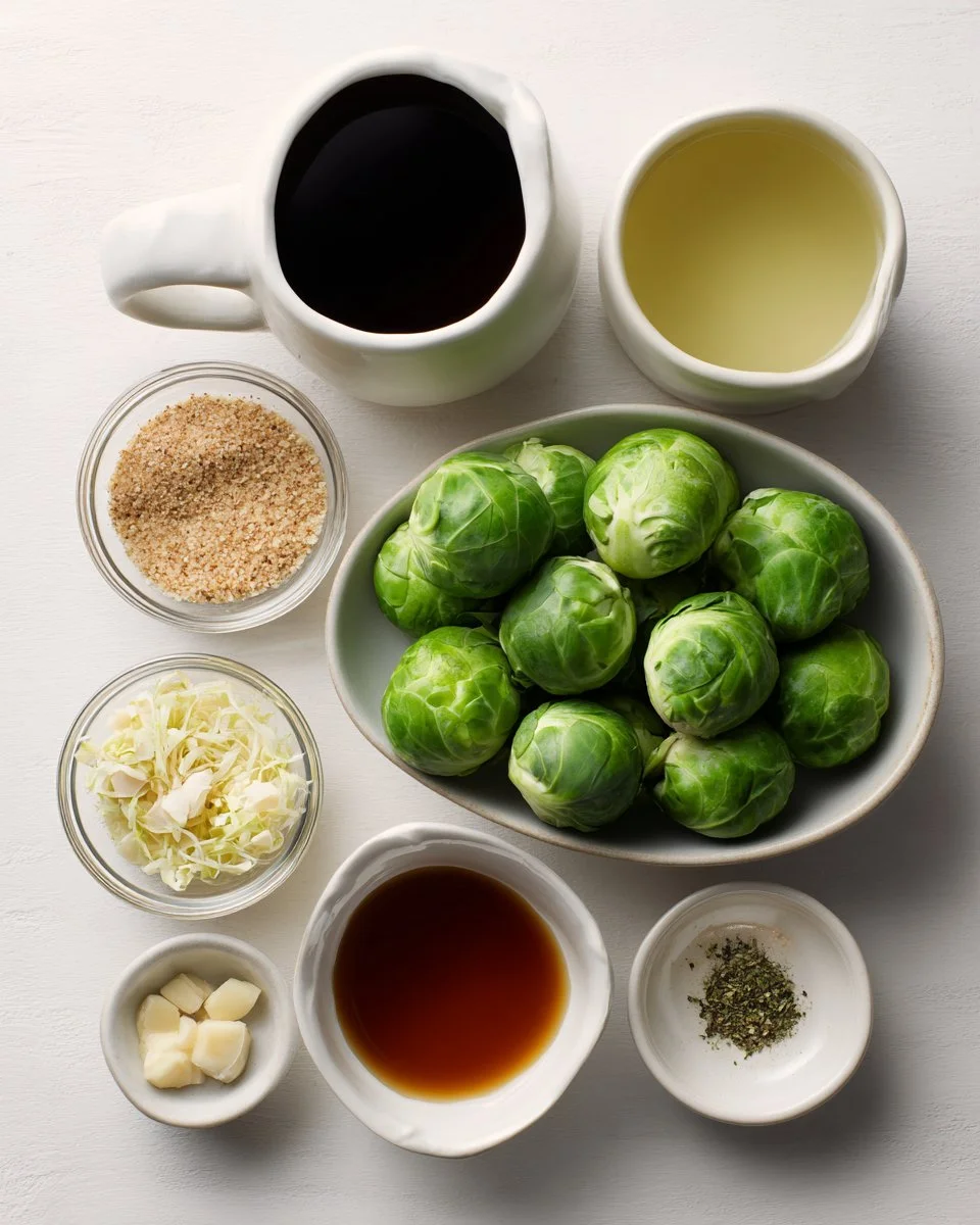Maple Fish Sauce Brussels Sprouts