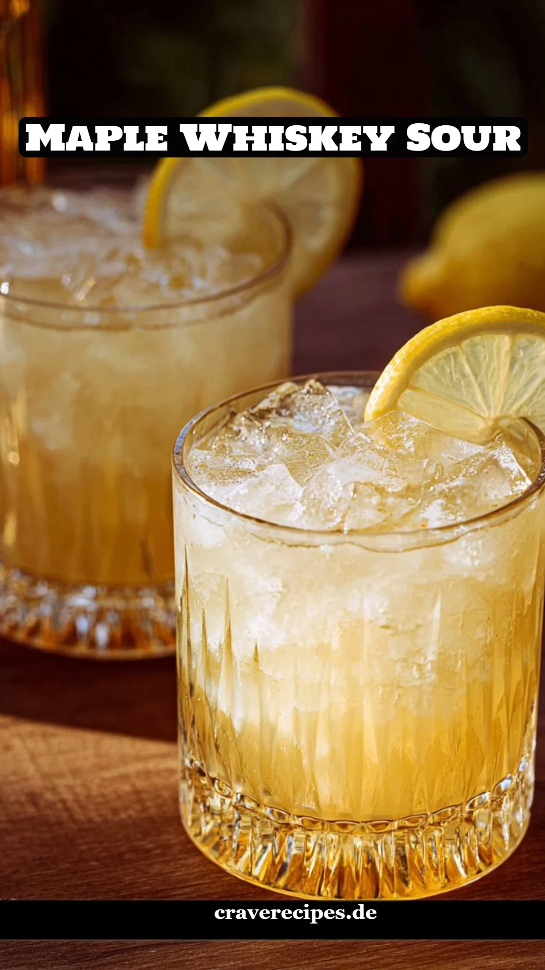 Maple Whiskey Sour