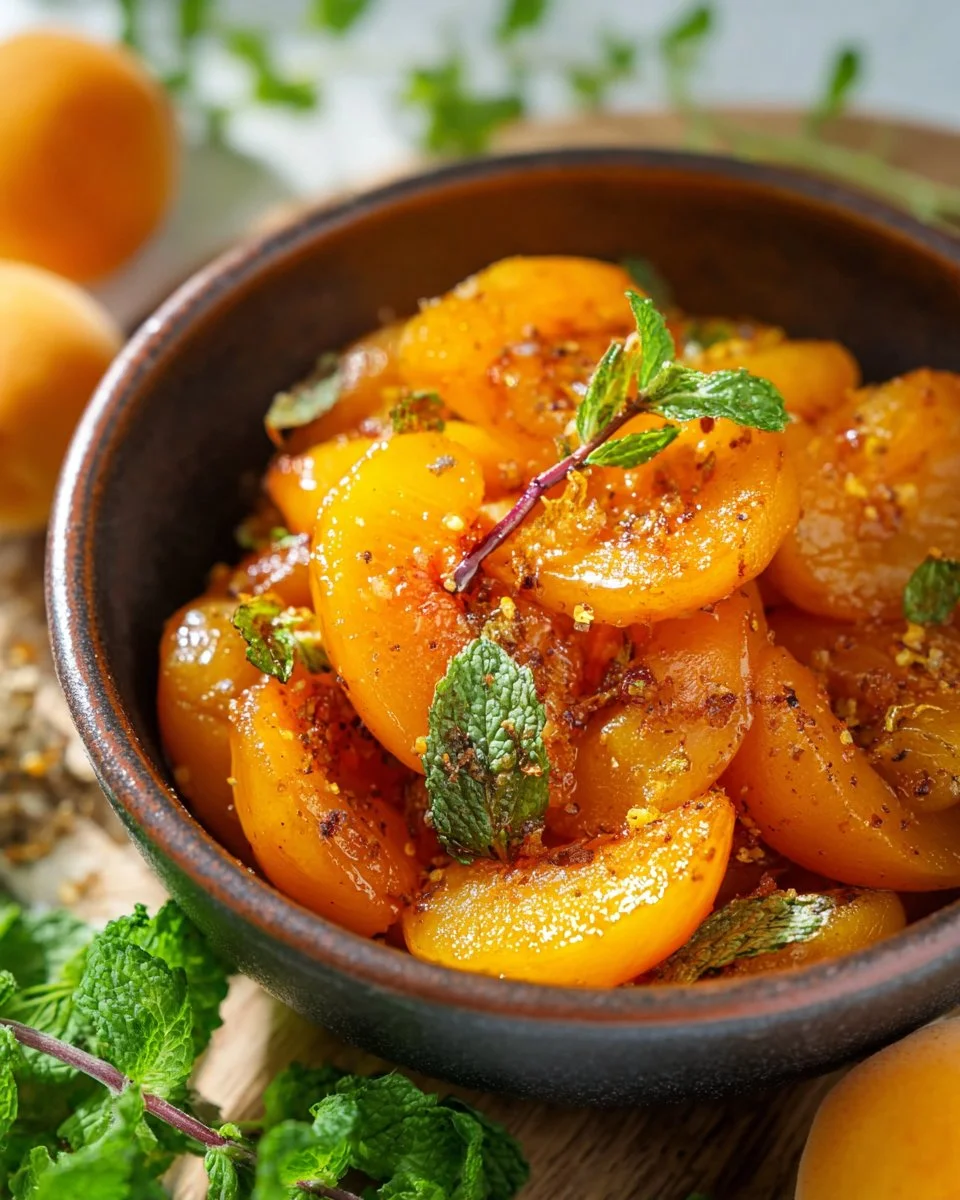 Delicious Marian Plum Salad with vibrant ingredients and fresh flavors