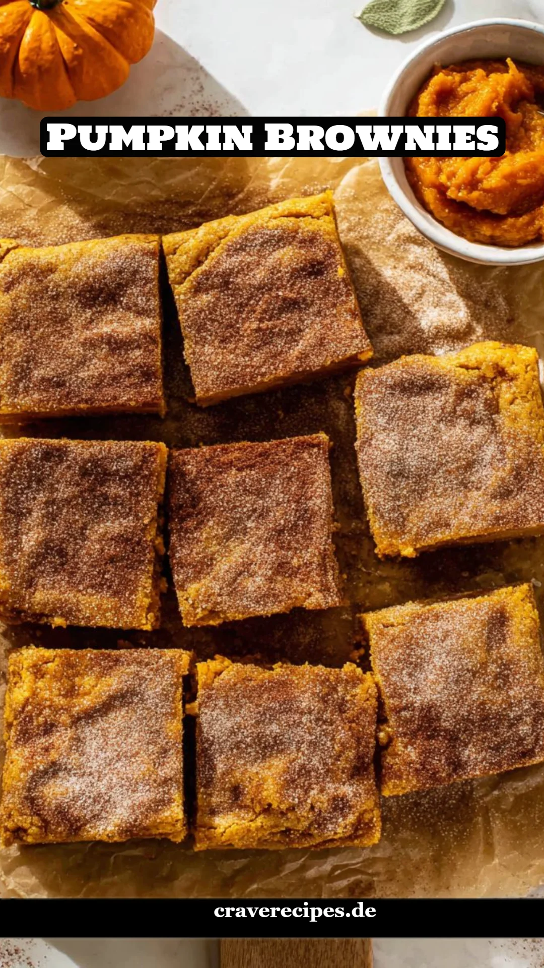 Pumpkin Brownies