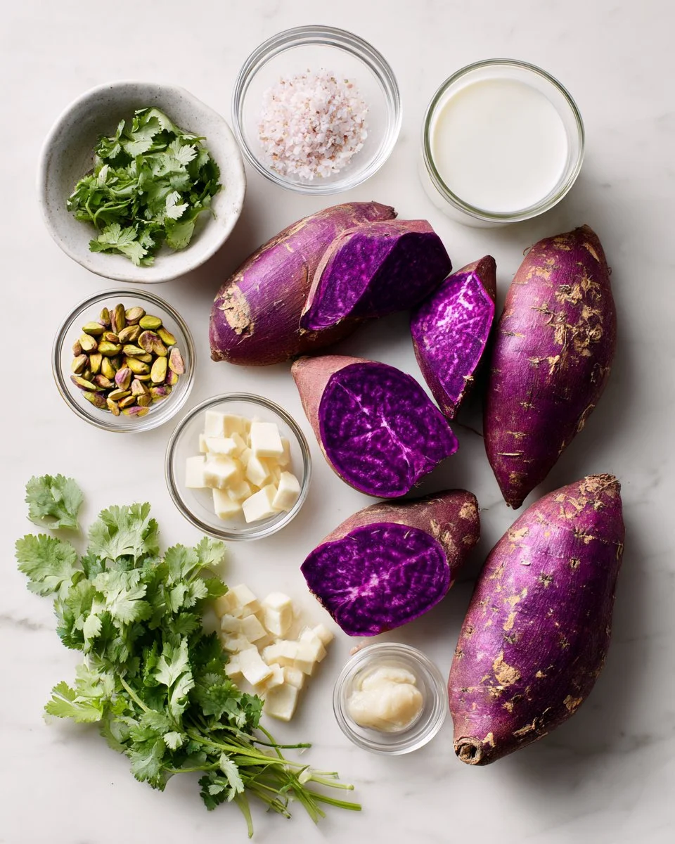 Purple Sweet Potato Hummus Recipe
