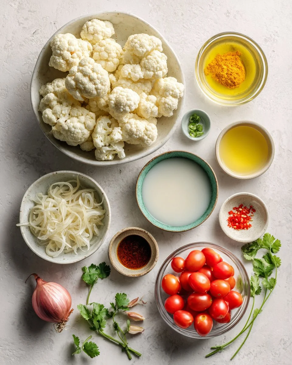 Quick Cauliflower Curry Stir Fry
