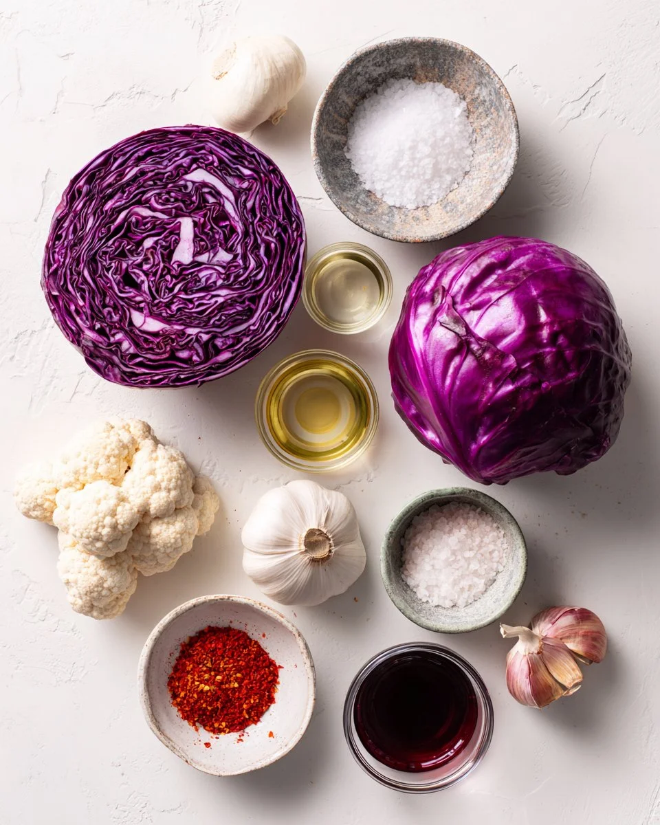 Quick Pickled Red Cabbage