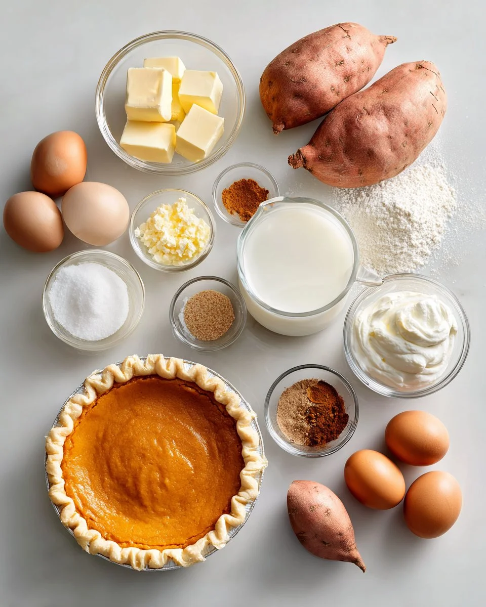 Roasted Sweet Potato Pie
