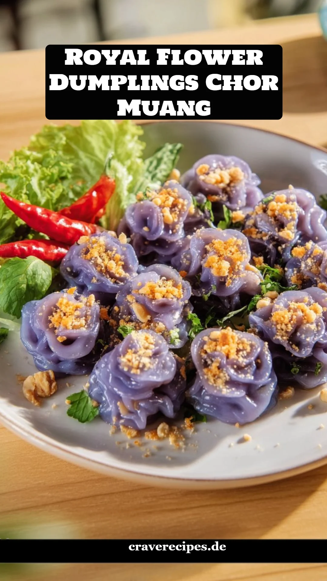 Royal Flower Dumplings Chor Muang