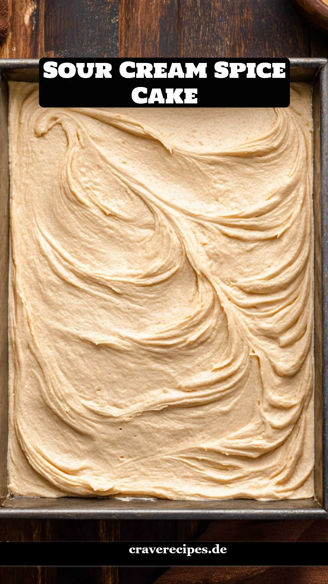 Sour Cream Spice Cake