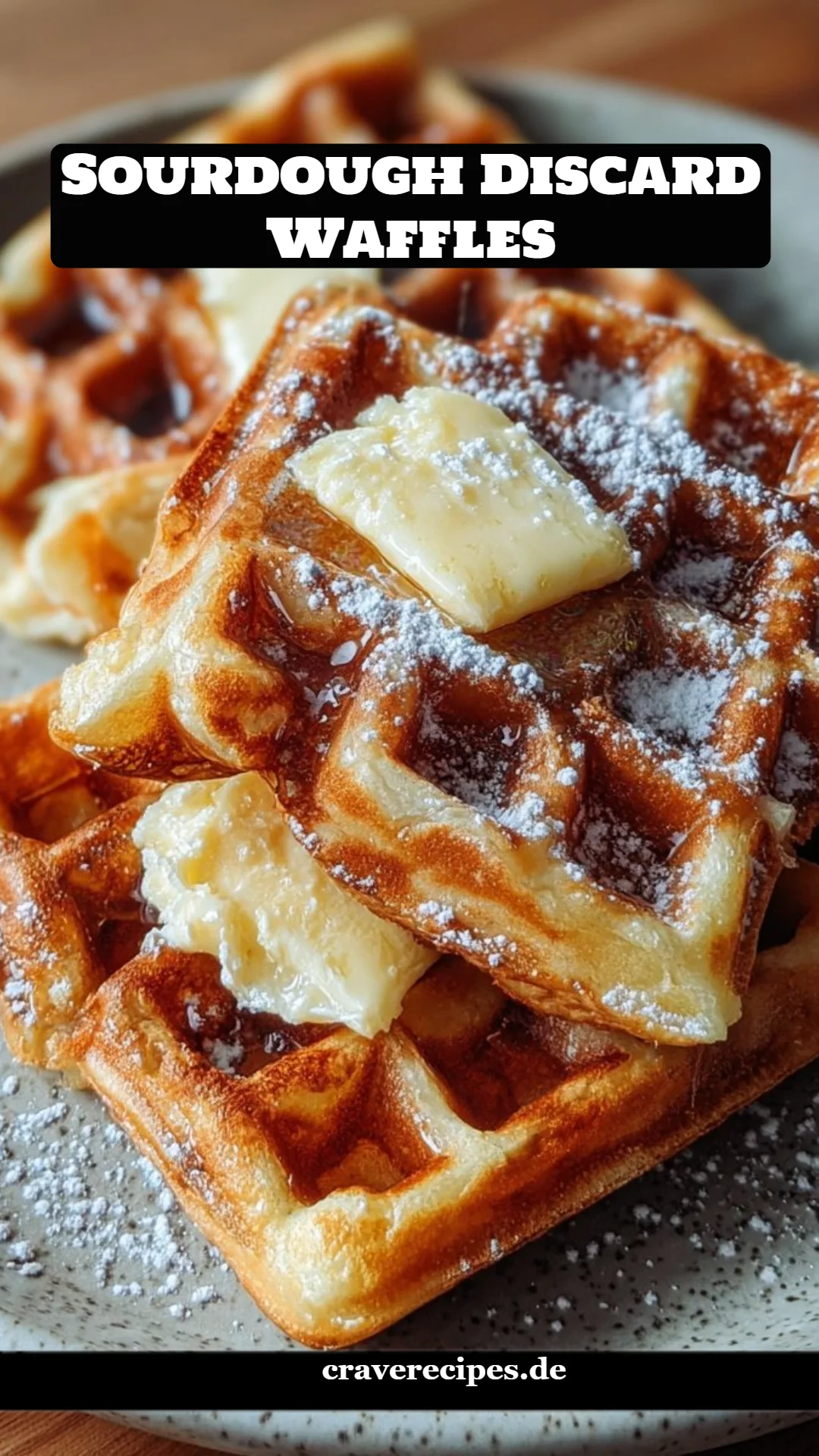 Sourdough Discard Waffles