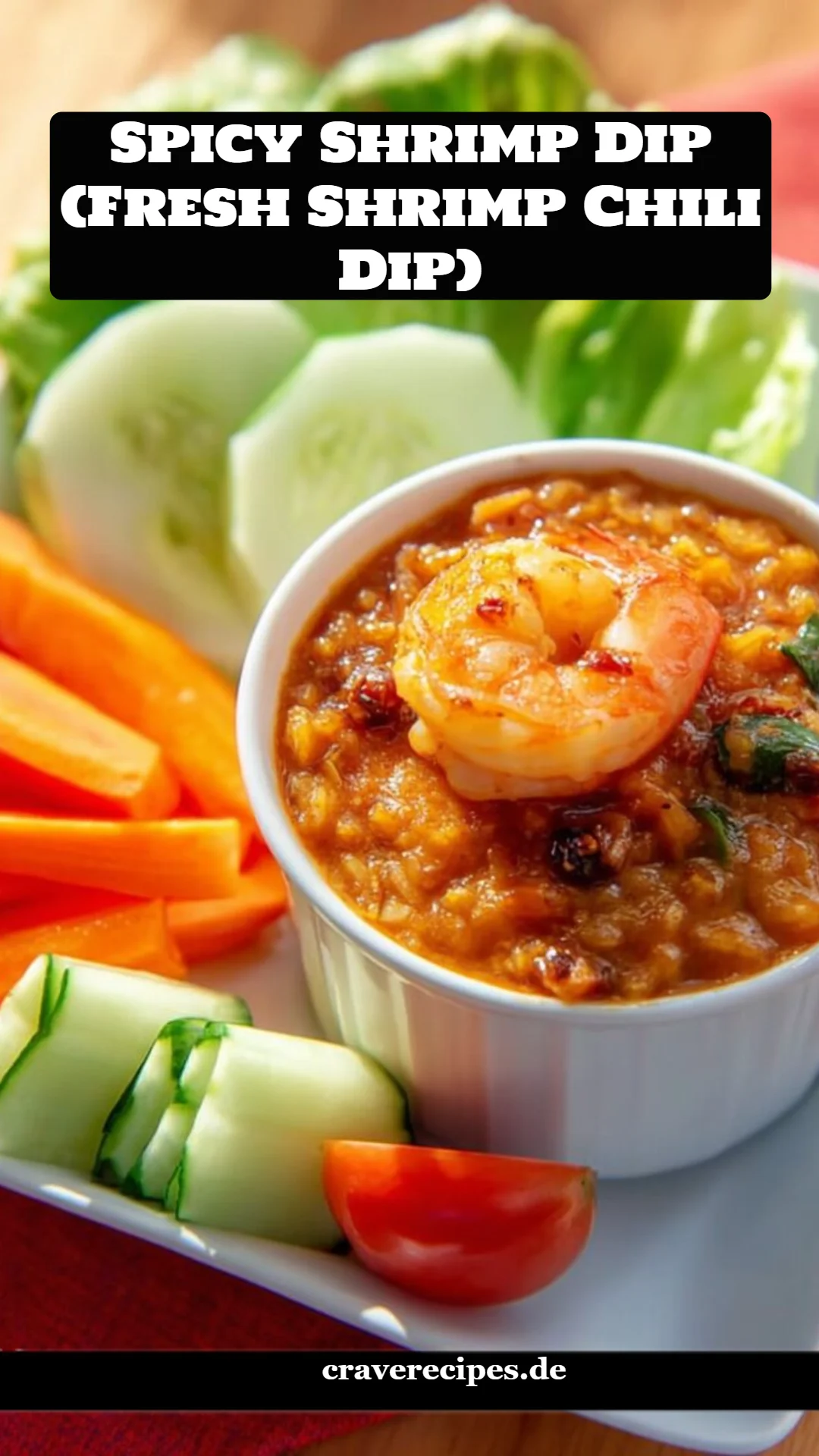 Spicy Shrimp Dip (Fresh Shrimp Chili Dip)