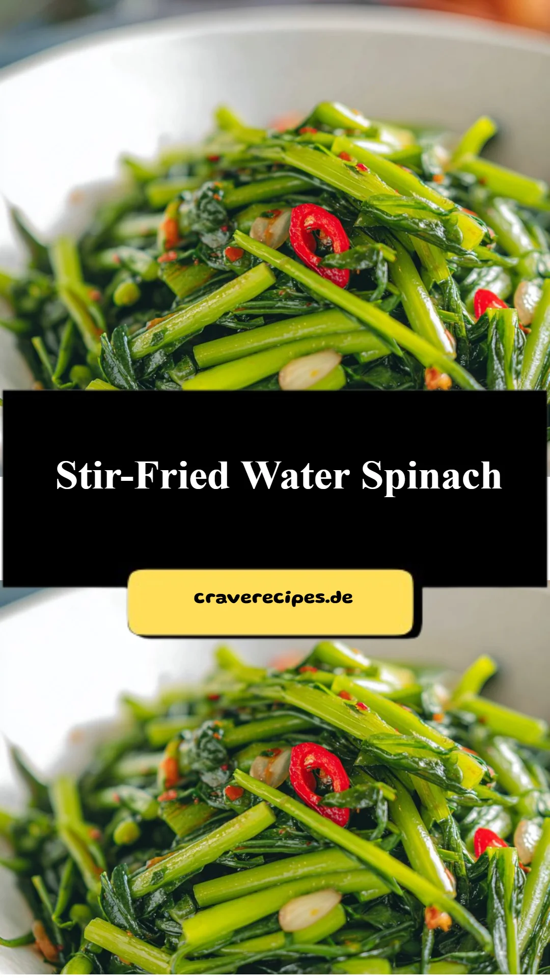 Stir-Fried Water Spinach