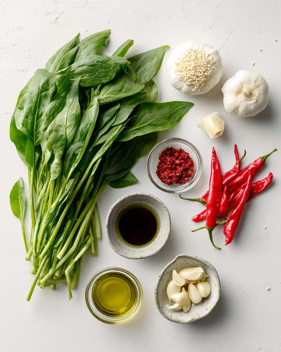 Stir-Fried Water Spinach Recipe