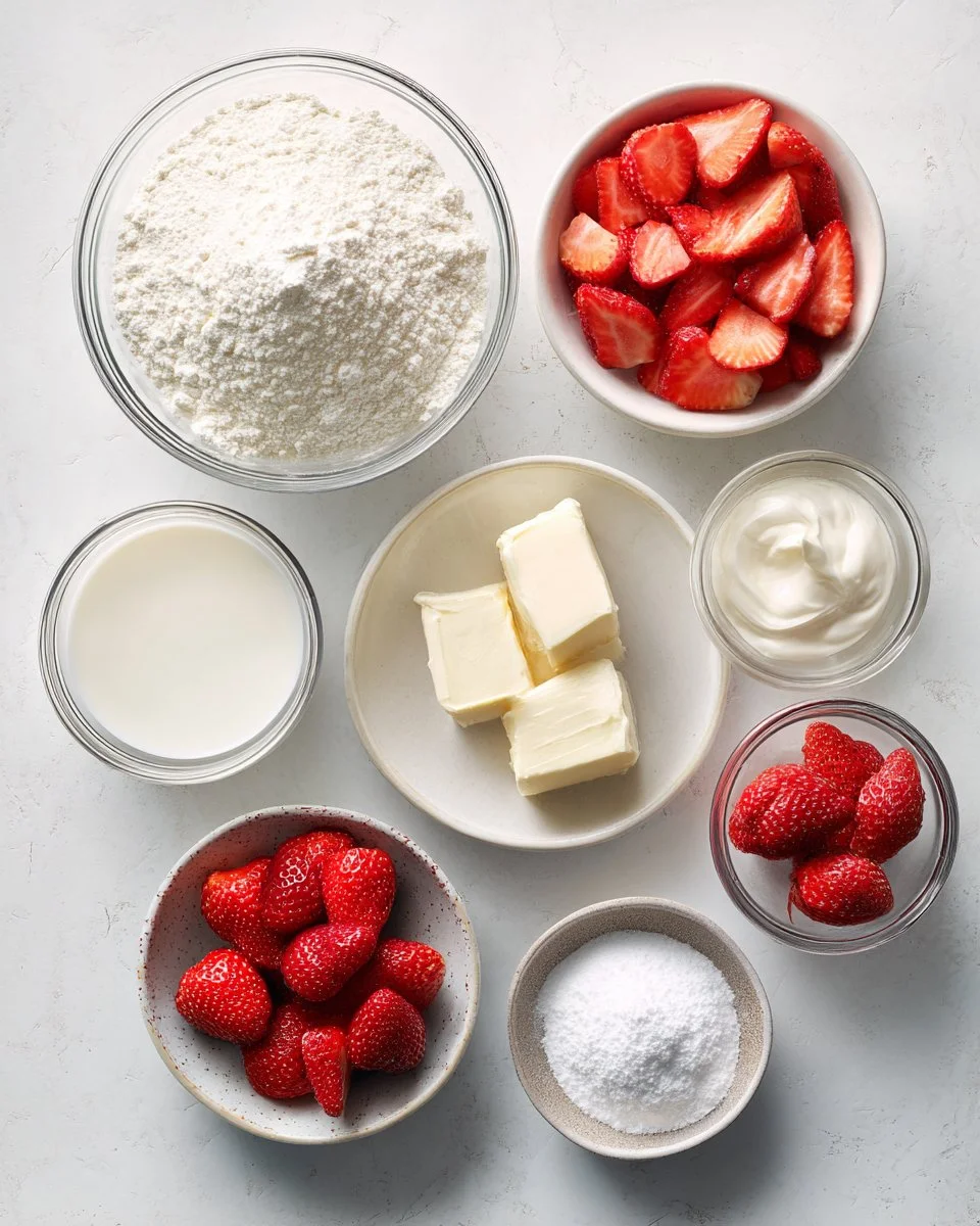 Strawberry Shortcake Layer Cake