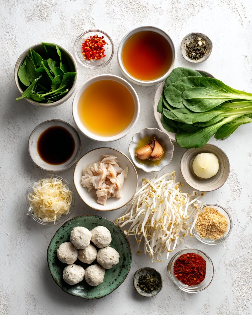 Thai Chicken Noodle Soup