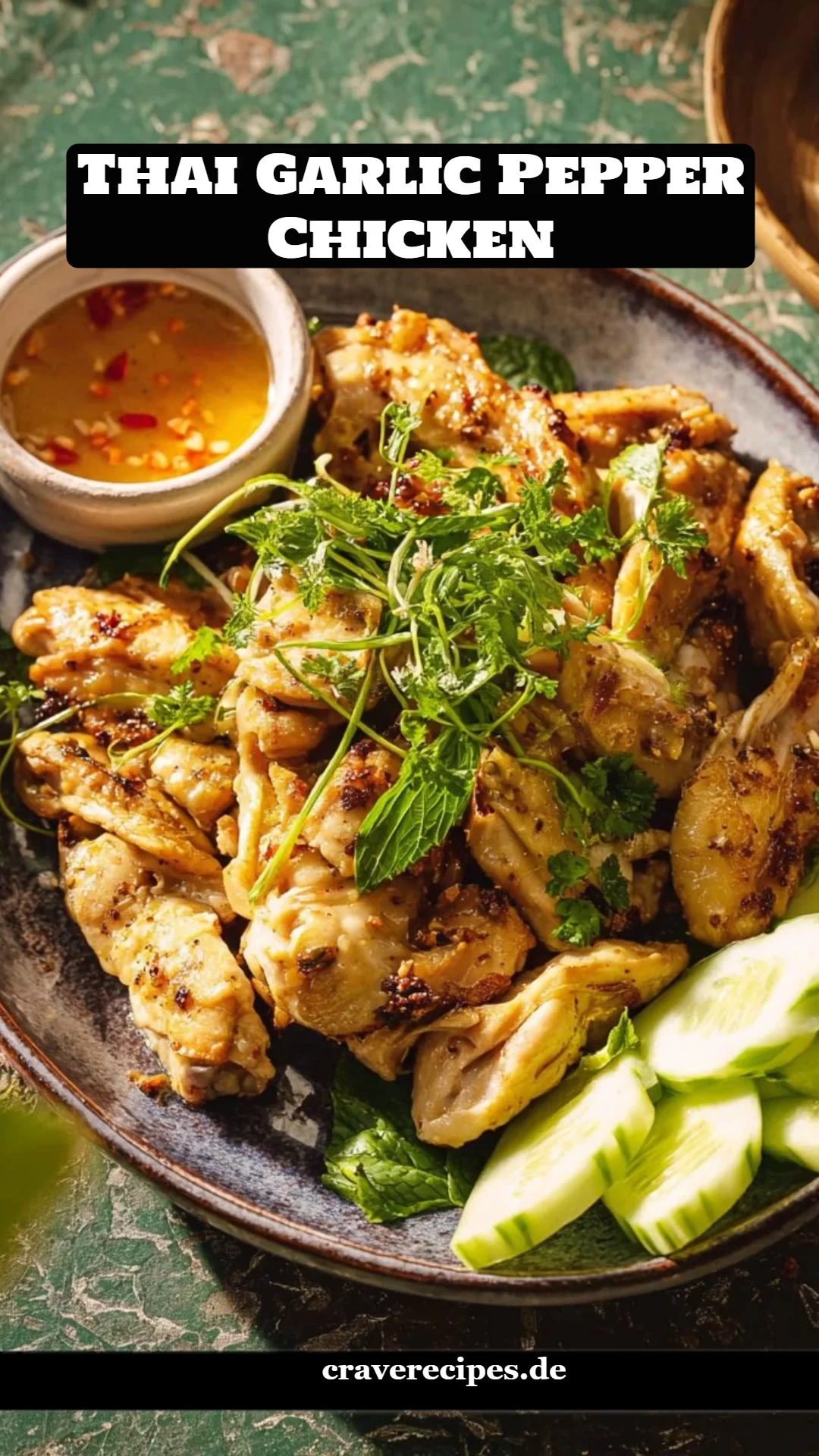 Thai Garlic Pepper Chicken