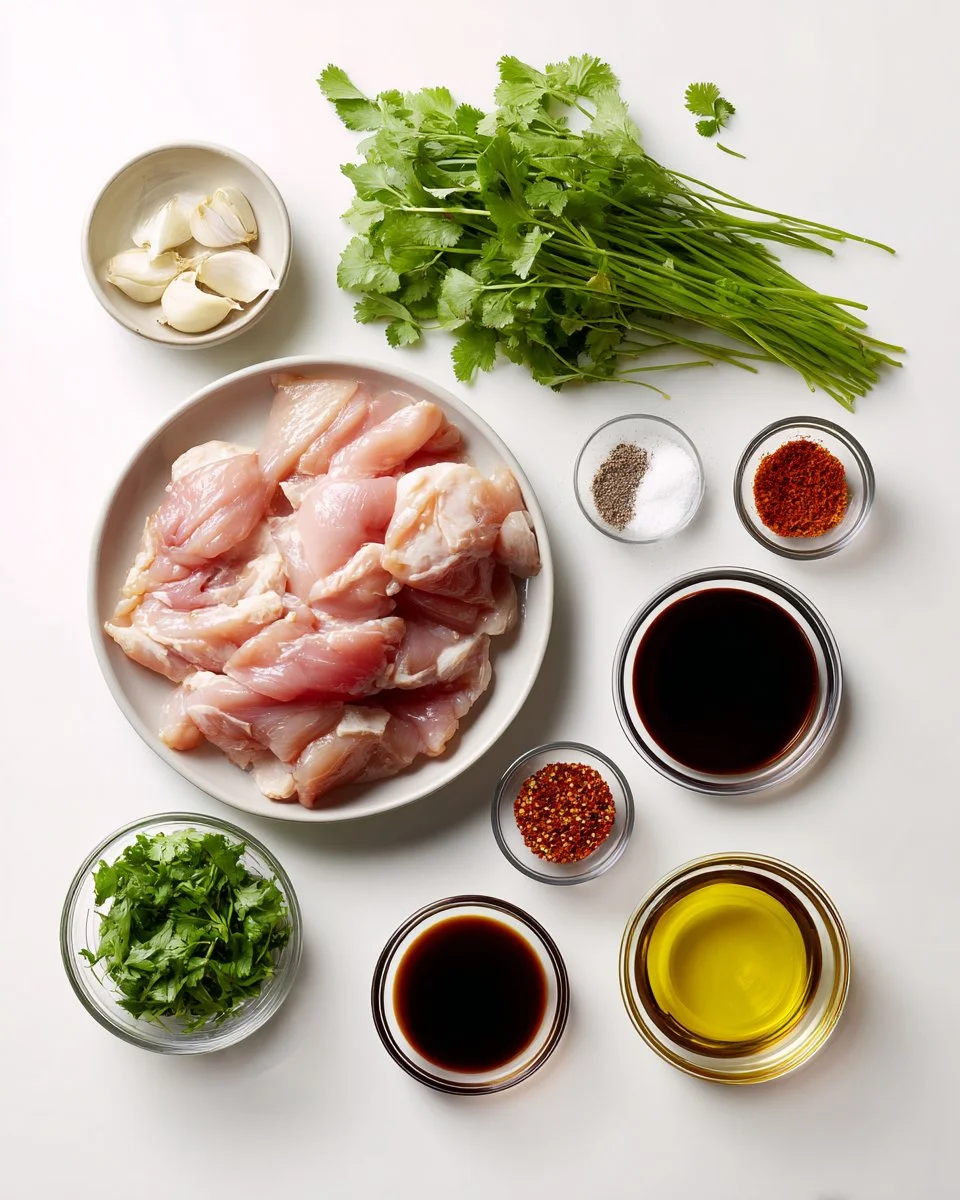 Thai Garlic Pepper Chicken