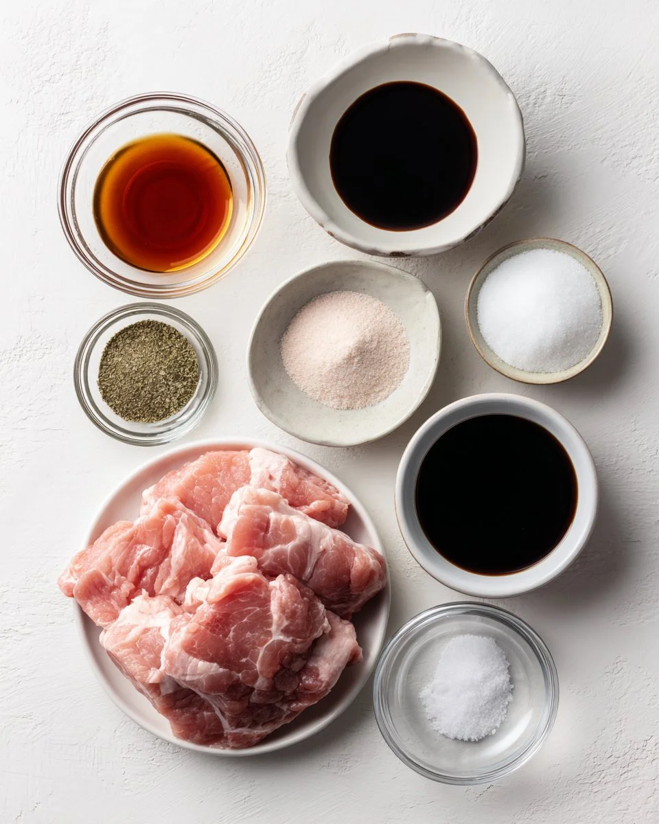 Thai Grilled Pork Neck (Kor Moo Yang) Recipe