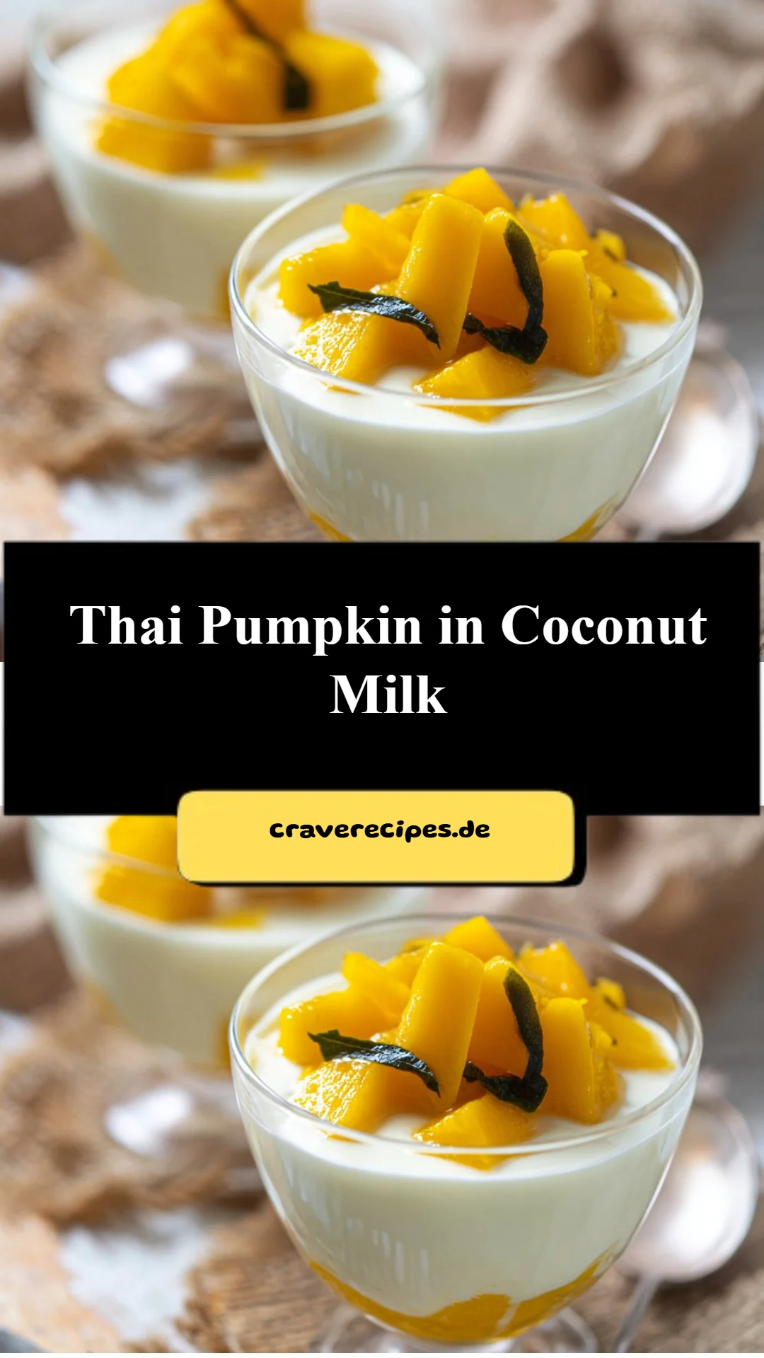 Thai Pumpkin in Coconut Milk