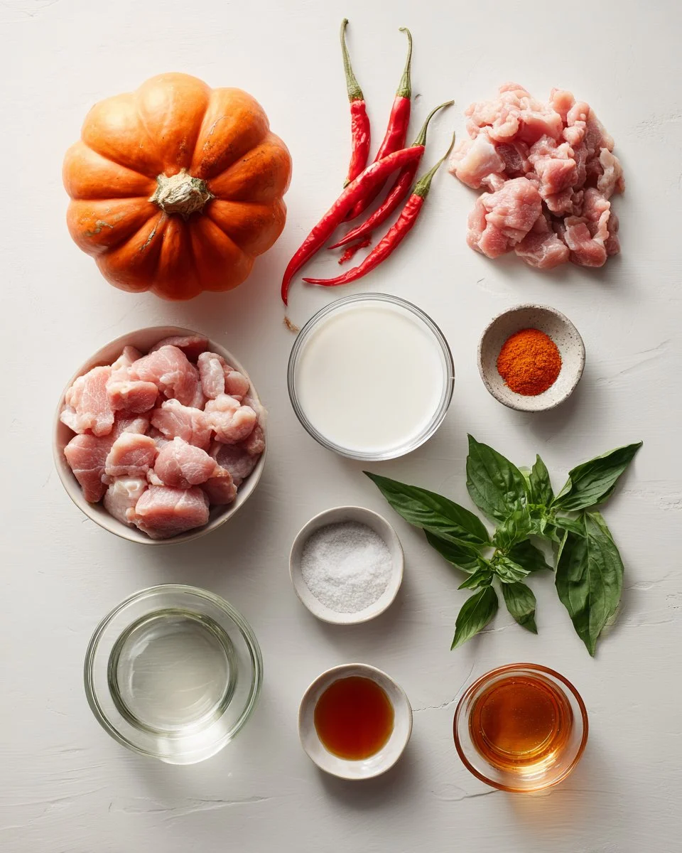 Thai Red Curry with Pumpkin
