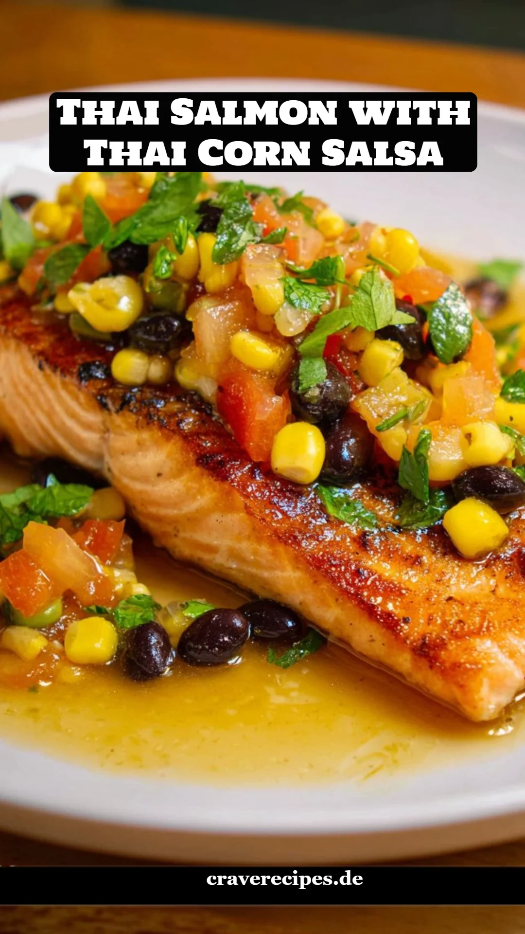 Thai Salmon with Thai Corn Salsa