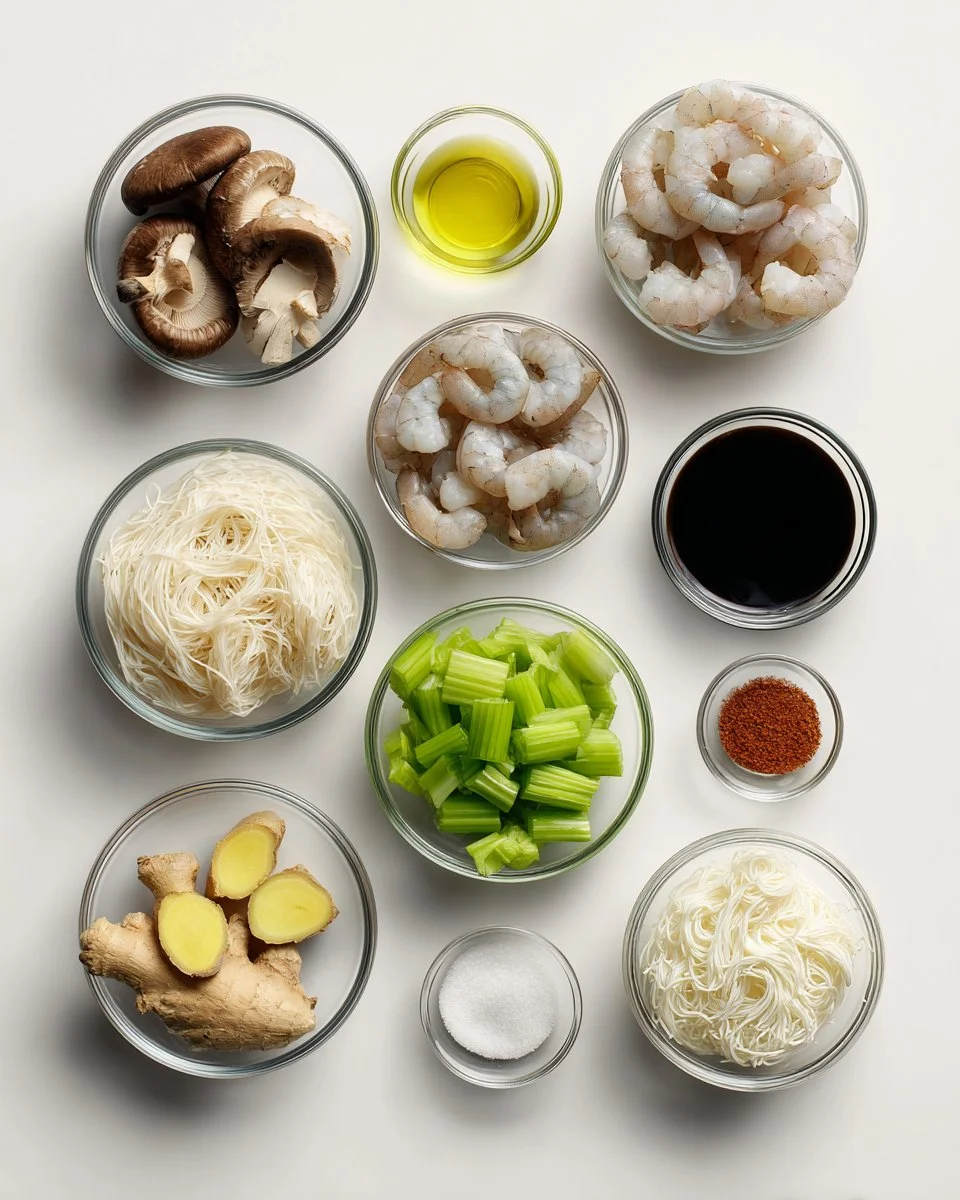 Thai Shrimp and Glass Noodles | Goong Ob Woonsen Recipe