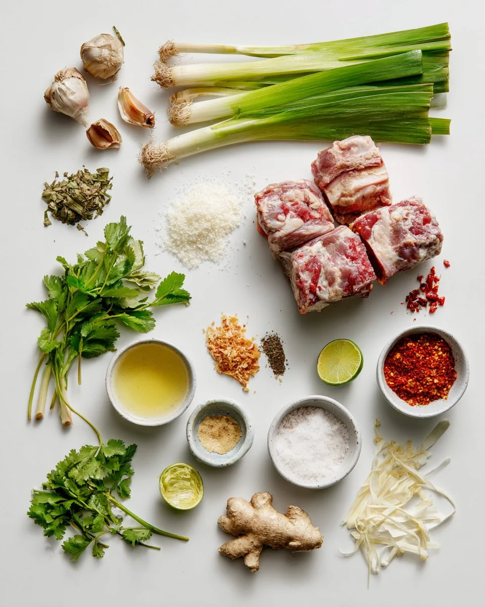 Thai Spicy and Sour Noodle Soup