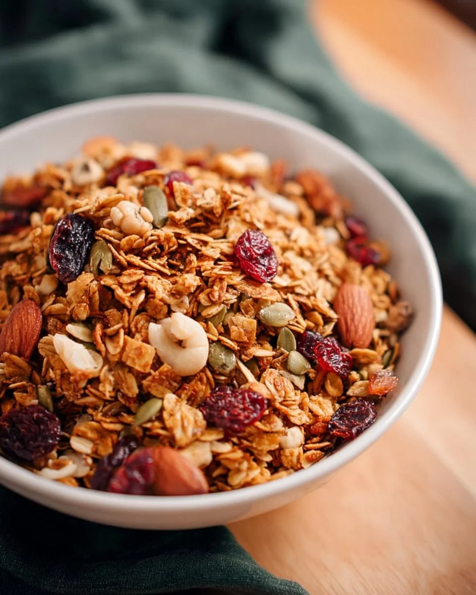 Toasted Coconut Oat Granola