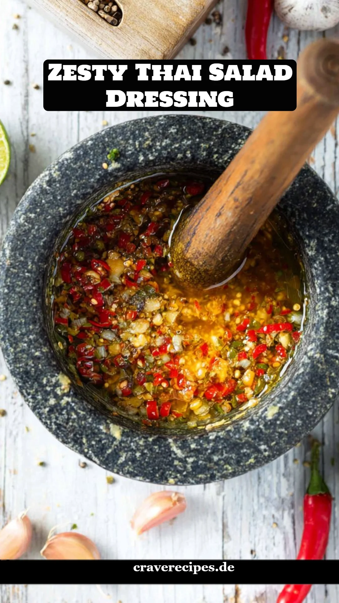 Zesty Thai Salad Dressing
